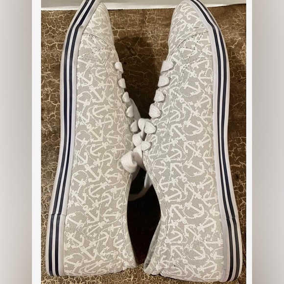 🩵2/$20  MIX&MATCH⚓️NAUTICA Lanyard Anchor Canvas Tennis Boat Sneakers Shoe - Picture 5 of 10